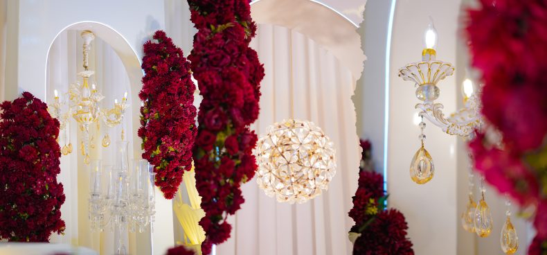 Taj Continental wedding hall in Kabul, Afghanistan with elegant interior, luxury décor, and spacious setup for wedding celebrations.